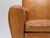 Art Deco Club Chairs front arm
