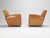 Art Deco Club Chairs side