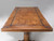 Vintage Country French Walnut Trestle Dining Table by Quinta