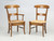 4 Country French Dining Chairs Hand-Made by the  Lacroix