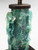Pair Green Quartz Table Lamps