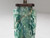 Pair Green Quartz Table Lamps