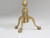 Petite Wine or Small Drink's Table Solid Brass