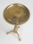 Petite Wine or Small Drink's Table Solid Brass