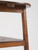 Antique English Cricket Table One Piece Elm Wood Top  c1800's