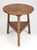 Antique English Cricket Table One Piece Elm Wood Top  c1800's
