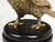 Fire Gilded Bronze Cockatoo with Glass Eyes French c. 1900's