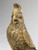 Fire Gilded Bronze Cockatoo with Glass Eyes French c. 1900's