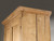 Pair Irish Scrubbed Pine Cupboards