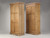 Pair Irish Scrubbed Pine Cupboards