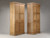 Antique Near Pair of Irish Scrubbed Pine Cupboards Late 1800's Very Unusual