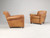 Pair of Leather Club Chairs