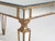 Vintage Mirrored Coffee Table in the Neo Classical Style Probably Made in 1960's