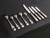Vintage Cartier La Maison Du Prince Trinity Silver Plated Flatware 60 Pieces