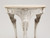 Victorian Garden Table, Cast Iron Base, Stone Top, Ireland, 1890s