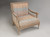 Pair Vintage French Louis XVI Style Bergère Chairs