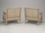 Pair Vintage French Louis XVI Style Bergère Chairs