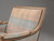 Pair Vintage French Louis XVI Style Bergère Chairs