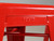 French Made Tolix Stacking  Stools Dining Table Height Chile Pepper Red - Set of (4)