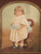 Original c1880 Antique American Victorian Painted Portrait in Original Rosewood Frame