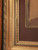 Original c1880 Antique American Victorian Painted Portrait in Original Rosewood Frame