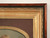 Original Antique American Victorian Painted Portrait in Original Rosewood Frame and Wavy Glass