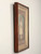 Original Antique American Victorian Painted Portrait in Original Rosewood Frame and Wavy Glass