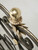 Steel & Brass Fireplace Screen (G. Poillerat) Top Detail