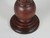 Vintage English Solid Mahogany Table Lamps Restored
