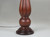 Vintage English Solid Mahogany Table Lamps Restored