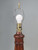 Vintage English Solid Mahogany Table Lamps Restored