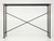 Custom Steel & Bronze Console Table Base Front View Custom Steel & Bronze Console Table Base Front View