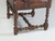 Antique French Leather Armchair in Walnut, Fully Restored from Inside Out