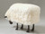 Grazing Sheep, life-like, life-sized in Solid Bronze and Real Sheep wool, Shearling Back Grazing Sheep, life-like, life-sized in Solid Bronze and Real Sheep wool, Shearling Back