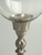 Hurricane Lamp Bottom of Glass