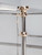 Stainless Steel & Bronze Kitchen Island Frame Leg with Donut Stainless Steel & Bronze Kitchen Island Frame Leg with Donut
