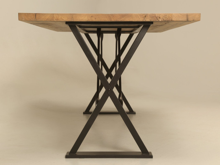 french industrial kitchen table