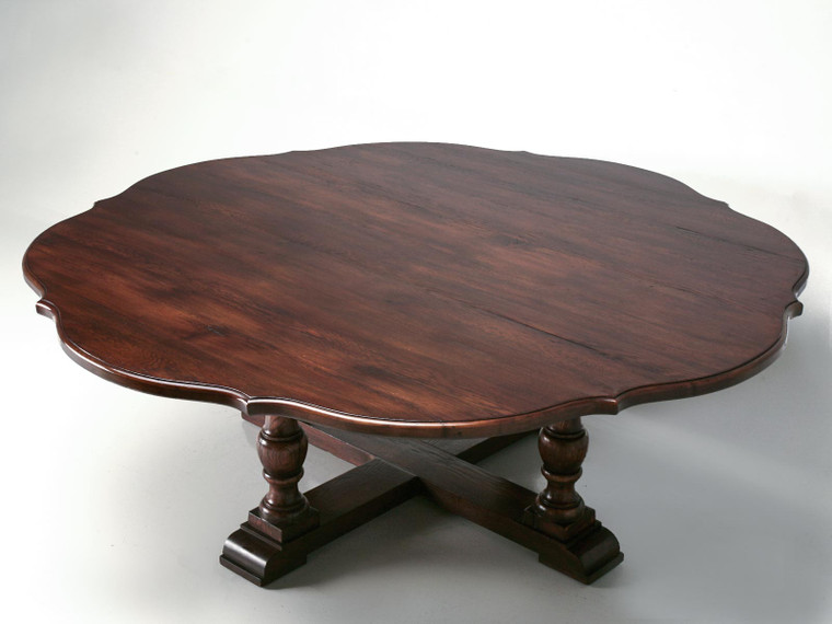 Custom 84" Clover Leaf Dining Table