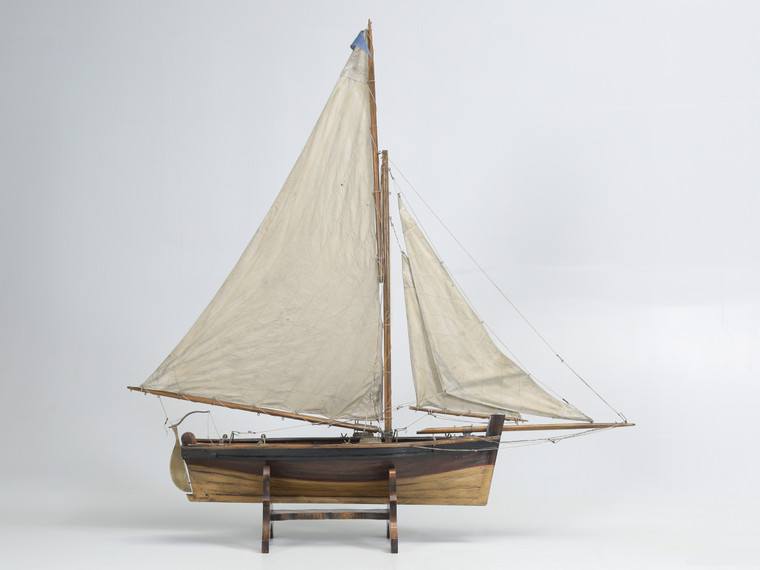 Antique English Pond Yacht from England c1900