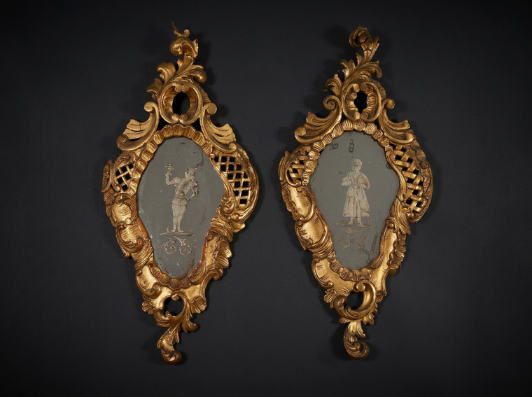 Pair Italian Mirrors - Coming Soon