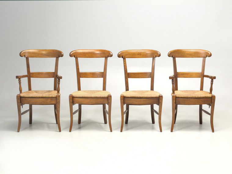 Country French Dining Chairs Handmade by the Lacroix Family