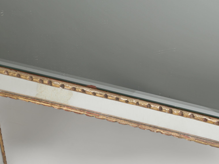 Vintage Mirrored Coffee Table in the Neo Classical Style Probably Made in 1960's
