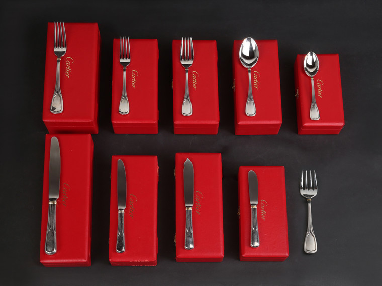 Vintage Cartier Silver Set