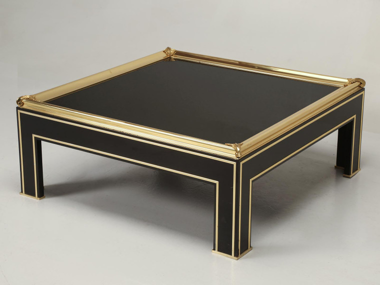 French Coffee Table in the Style of Jansen Angled