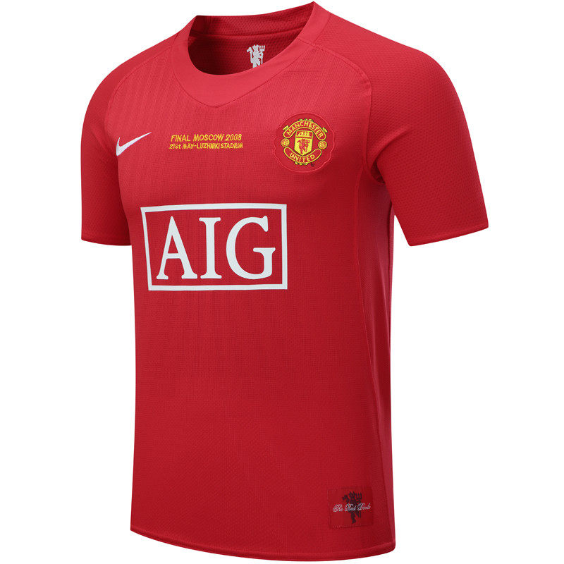 Manchester United 07/08 Men's Home Retro Shirt UCL Edition