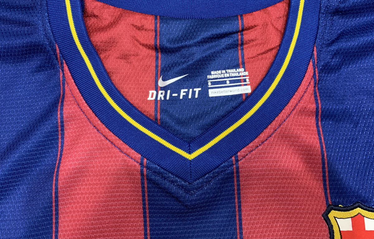 Barcelona 09/10 Men's Home Retro Shirt