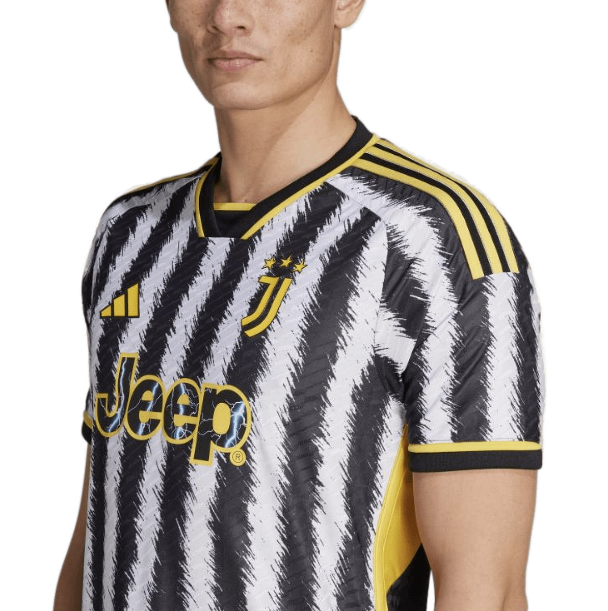 CHIESA #7 Juventus 23/24 Authentic Men's Home Shirt