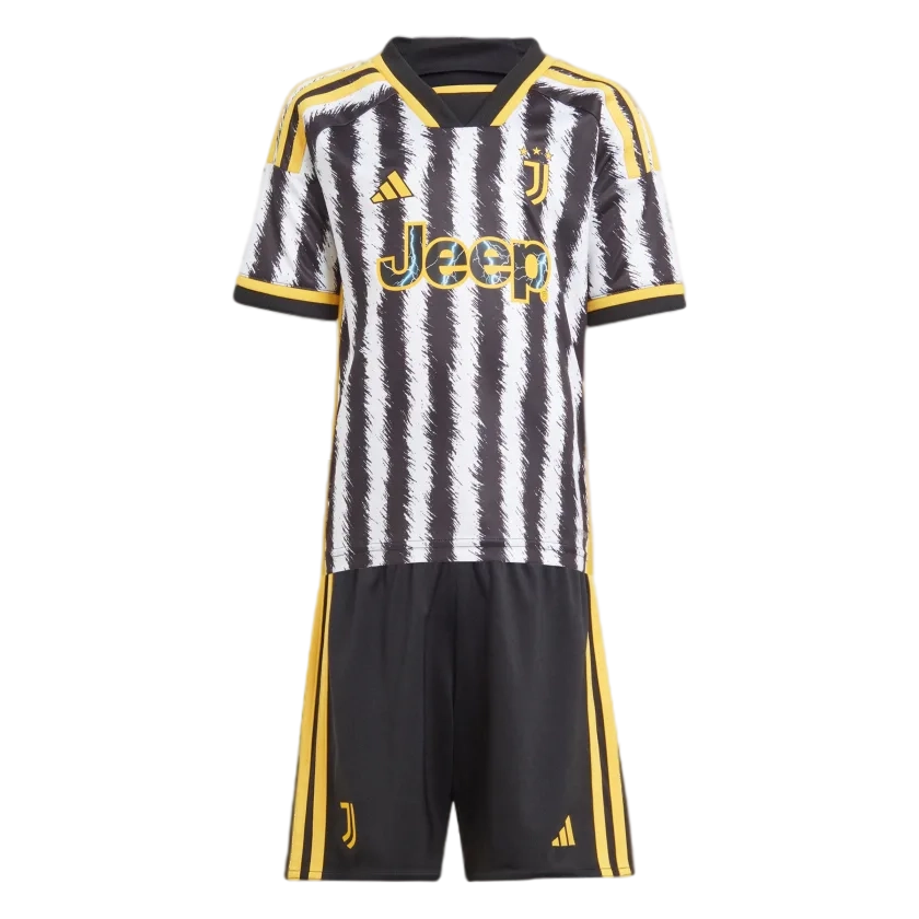 Juventus 23/24 Kid's Home Shirt and Shorts