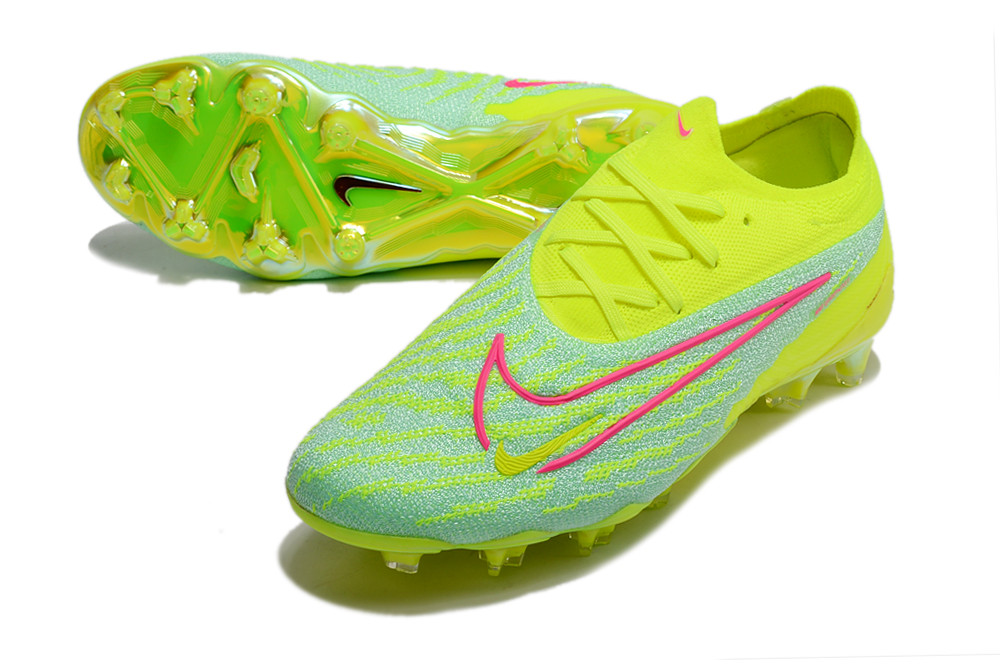 Nike Phantom GX Elite FG Football Boots - Neon Yellow