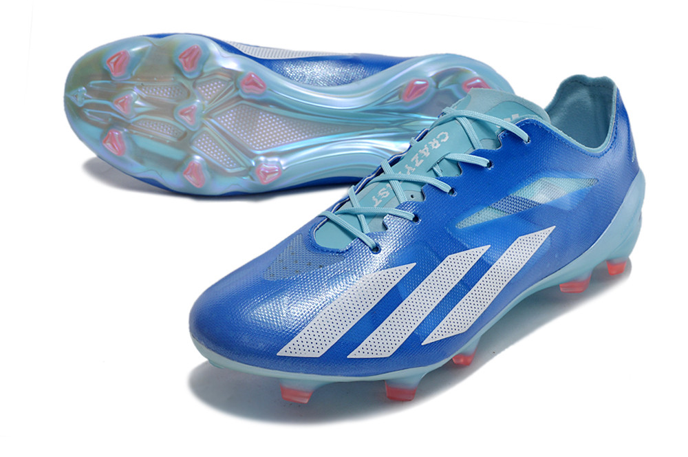 adidas X Crazyfast + FG - Blue/White